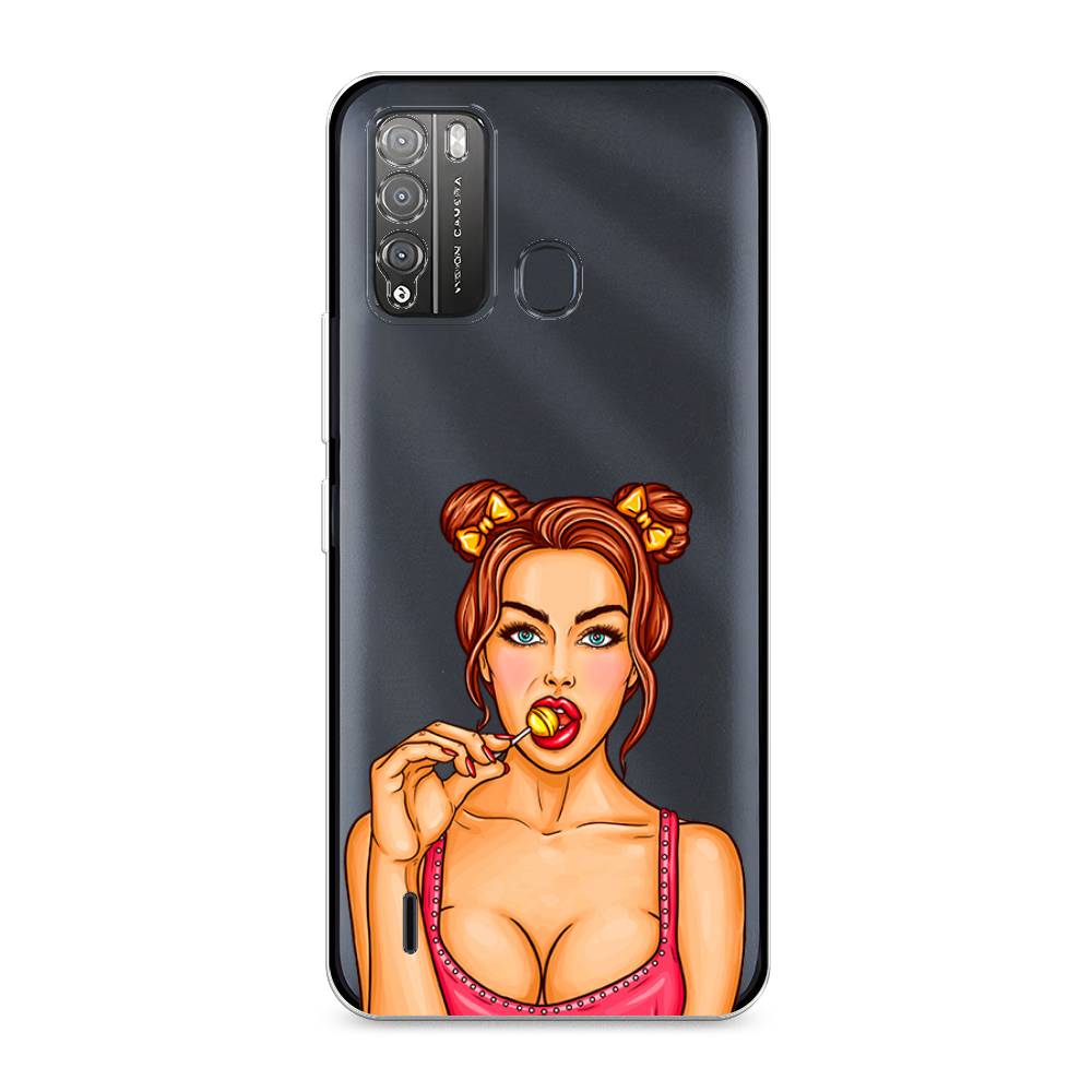 

Чехол Awog на Itel Vision 1 Pro "Вкусный леденец", Разноцветный