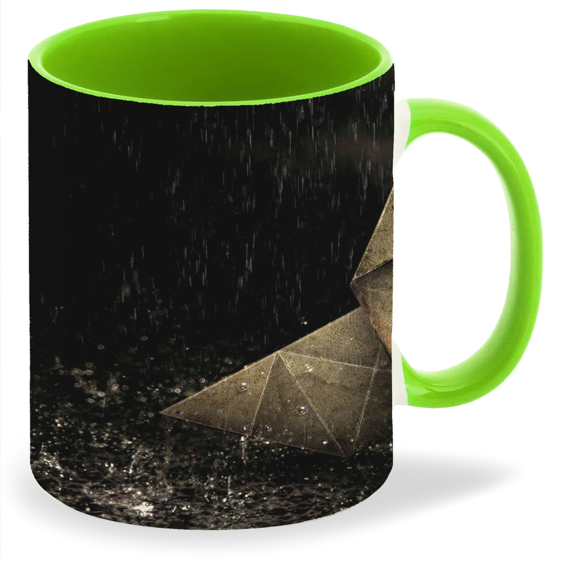 

Кружка CoolPodarok heavy rain Оригами, heavy rain Оригами