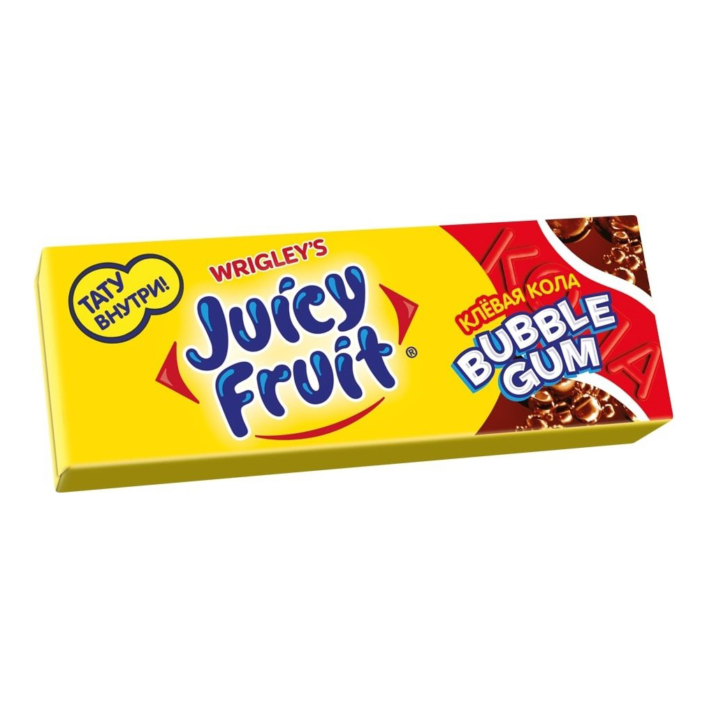 фото Жевательная резинка juicy fruit клевая кола 13,8 г