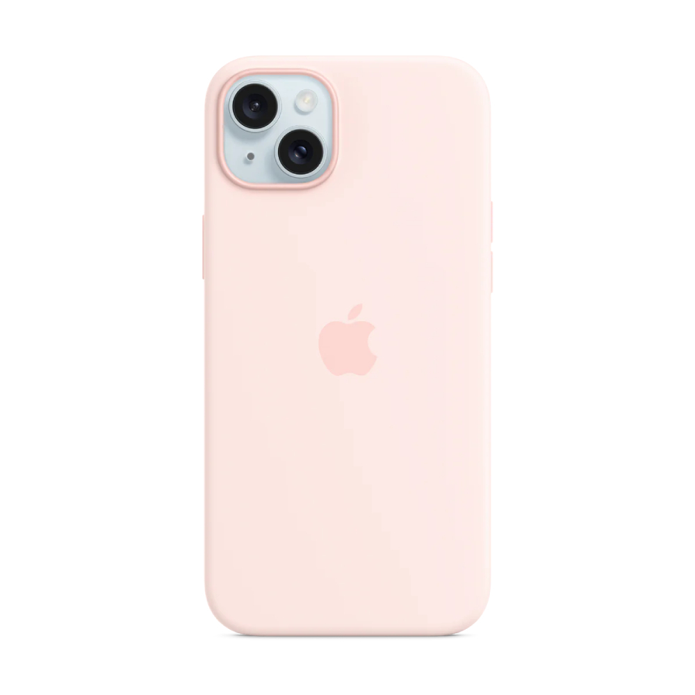 Чехол Apple для iPhone 15 Plus Silicone MagSafe Light Pink 1 шт 12810₽