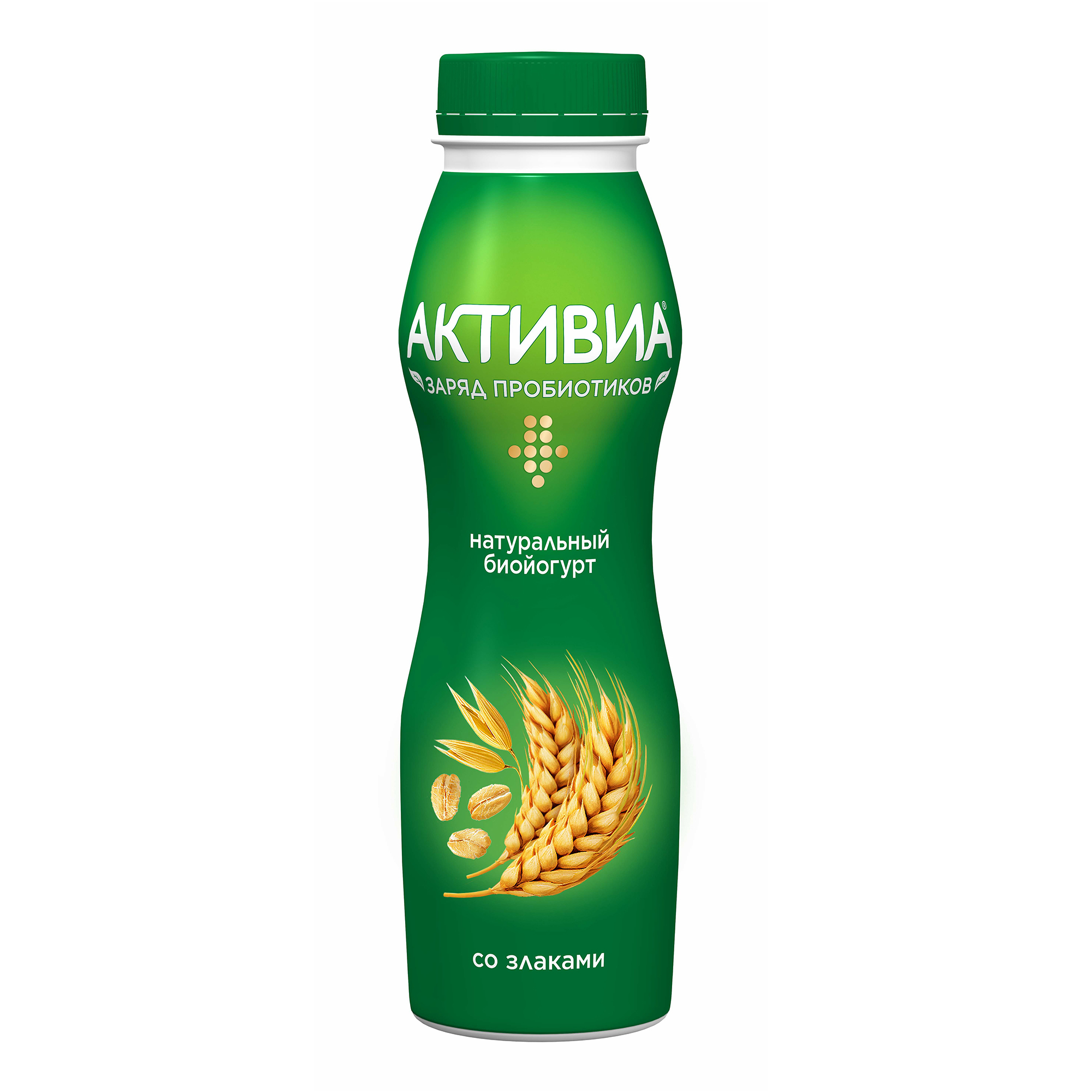 

Питьевой йогурт Активиа злаки 2,2% 290 г