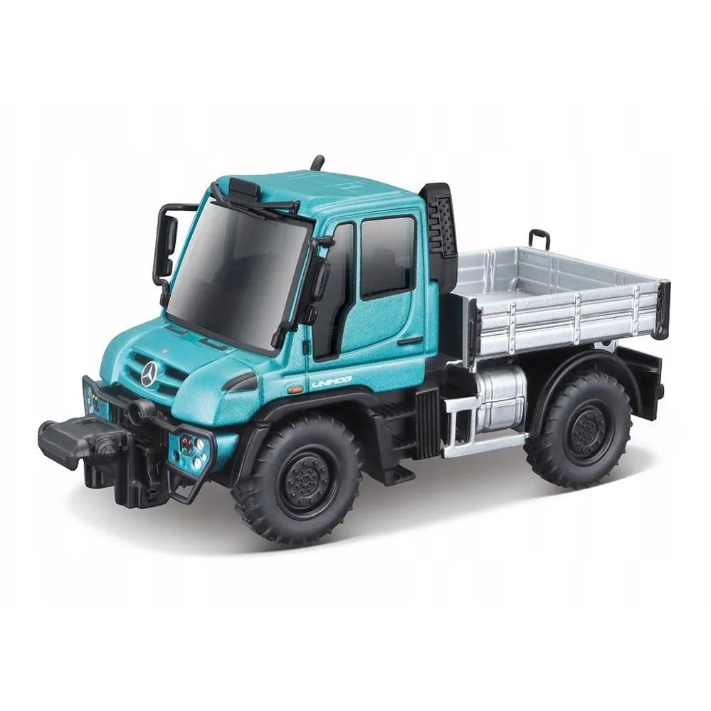 Игрушечная игрушечная машинка Maisto игровая Unimog City Service, бирюзовый 21238/3