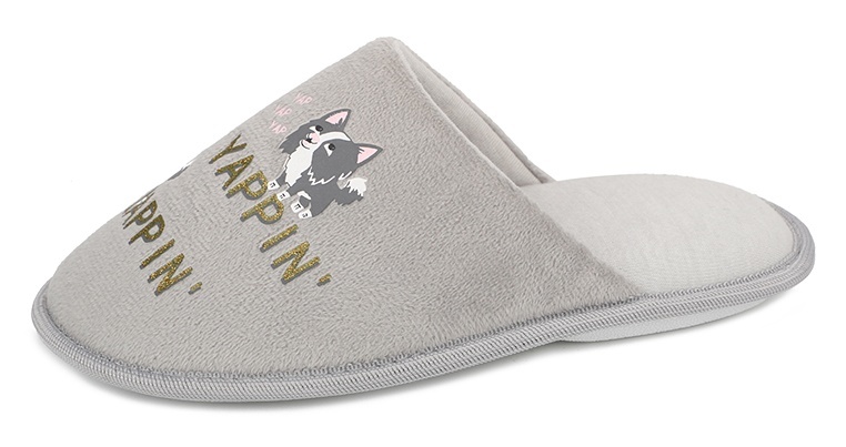 

Тапочки T.Taccardi CJI24SS-55, серый, 35, CJI24SS-55