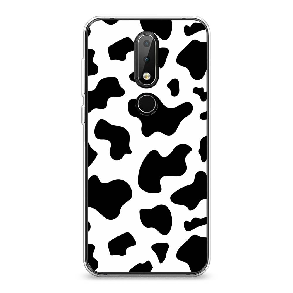 

Чехол Awog на Nokia 6.1 Plus / Нокиа 6.1 Plus "Пятна коровы", Белый;черный, 121850-1