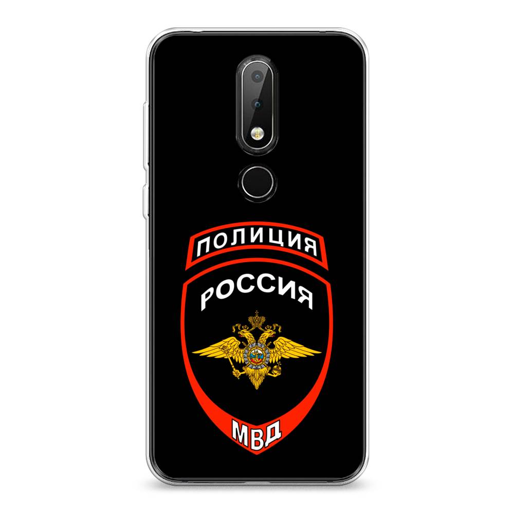 

Чехол Awog на Nokia 6.1 Plus / Нокиа 6.1 Plus "Полиция шеврон", Черный;красный;белый, 121850-5