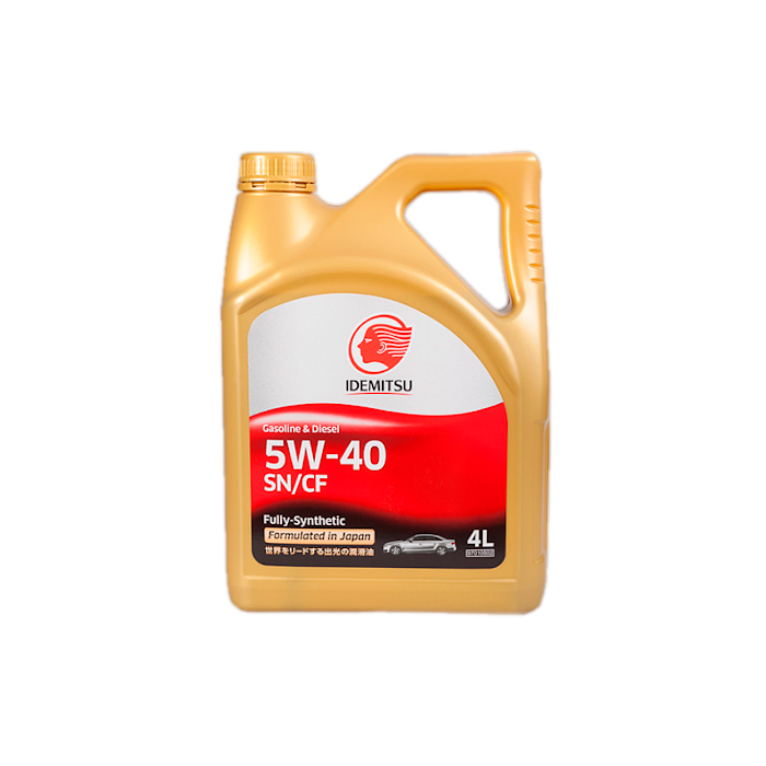 Моторное масло Idemitsu Gasoline & Diesel Fully-Synthetic 5W40 SN/CF 4л