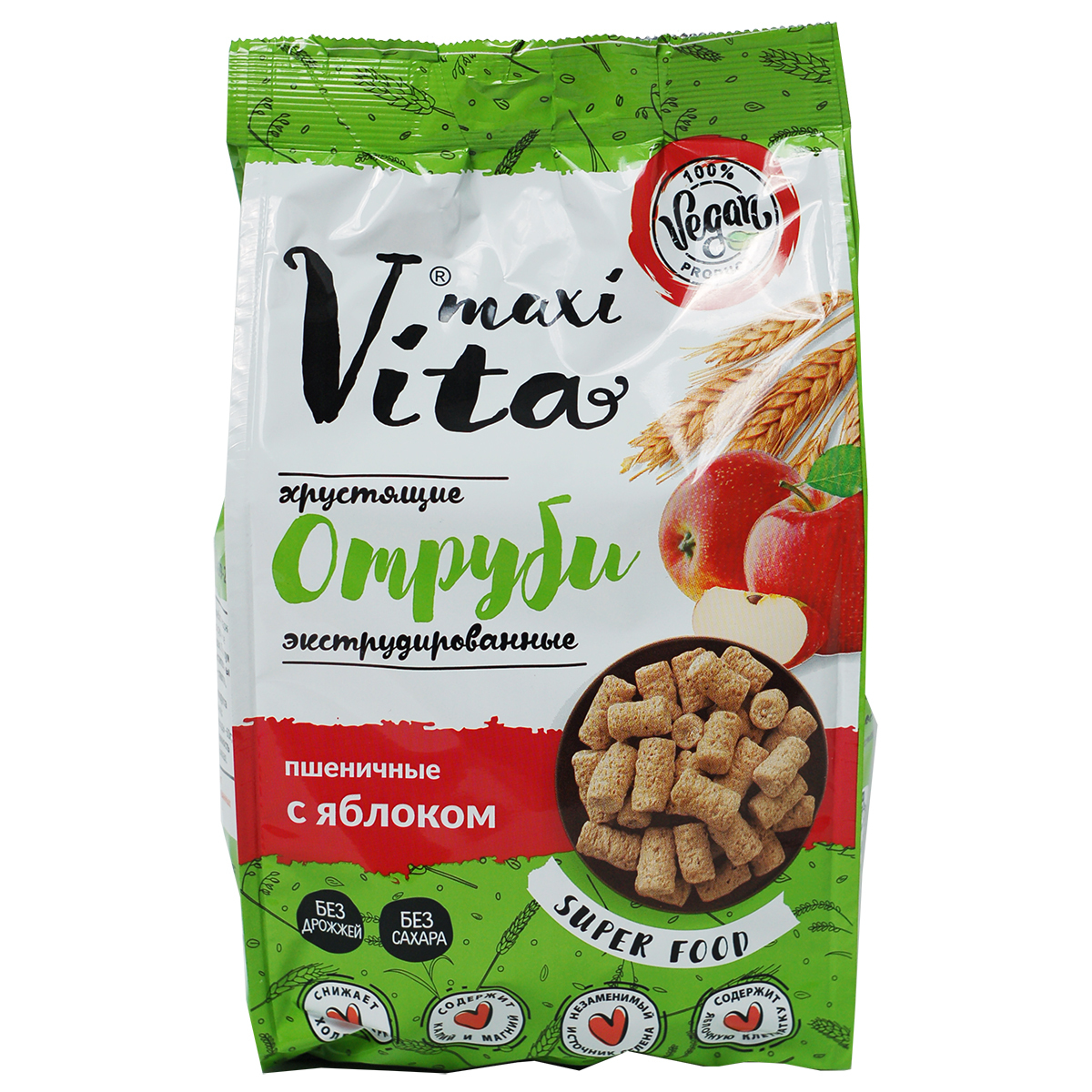 

Отруби с яблоком MaxiVita 150г