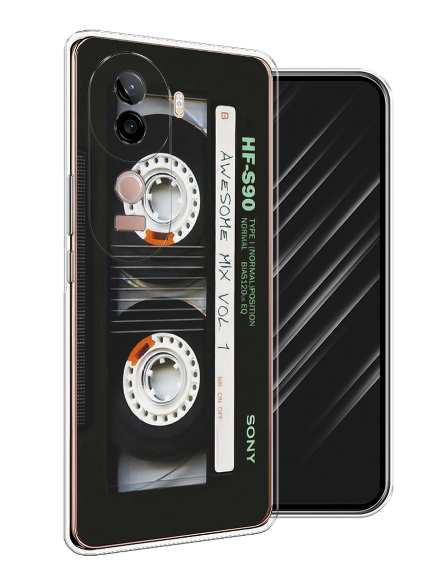 

Чехол Awog на Vivo V40e "Кассета", Черный, 2611950-1