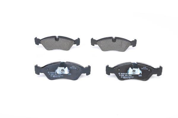 

Тормозные колодки Bosch передние дисковые 986491900