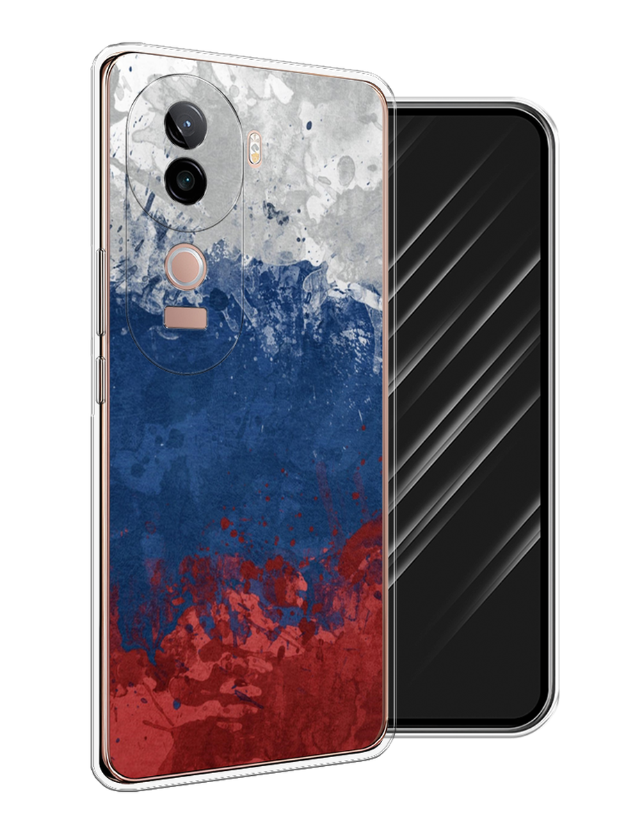 

Чехол Awog на Vivo V40e "Флаг России неровный", Белый;синий;красный, 2611950-1