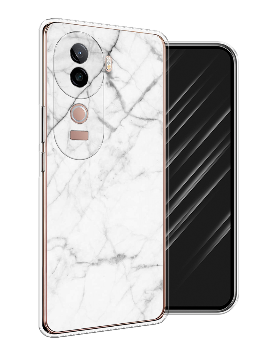 

Чехол Awog на Vivo V40e "Светлый мрамор", Серый, 2611950-1