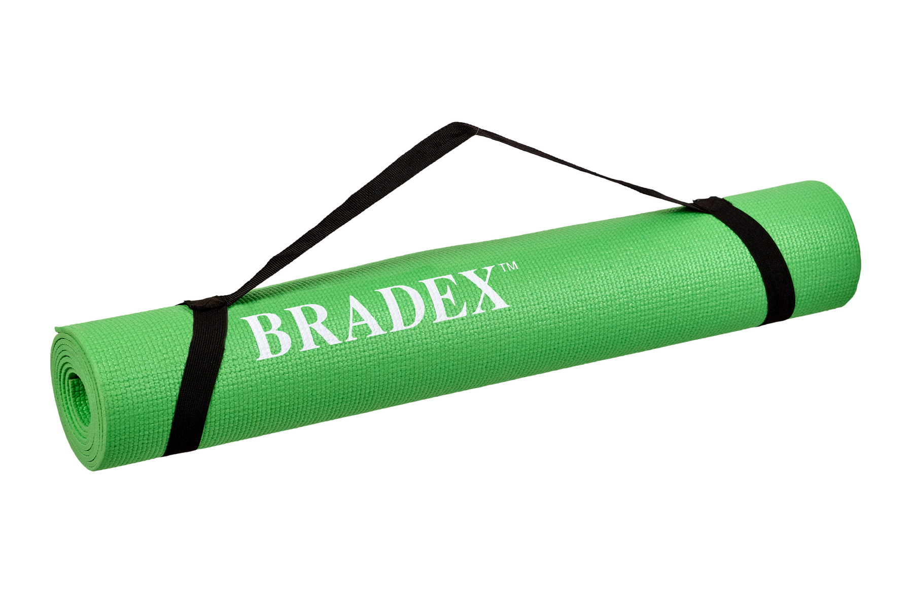 фото Коврик для йоги bradex sf 0694 green 183 см, 4 мм