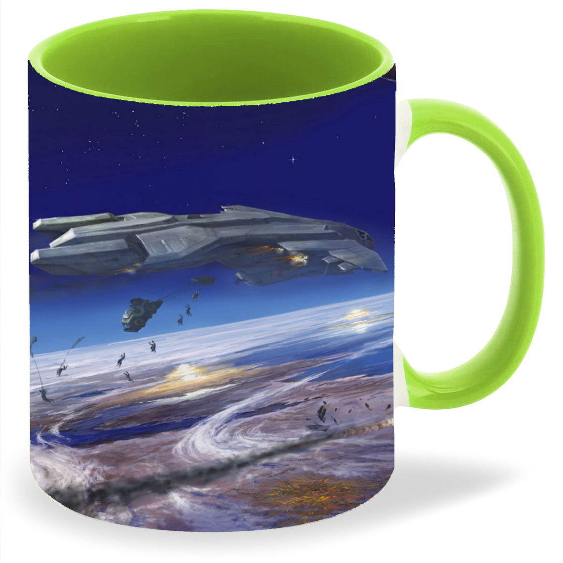 

Кружка CoolPodarok halo 2 Космический десант, halo 2 Космический десант