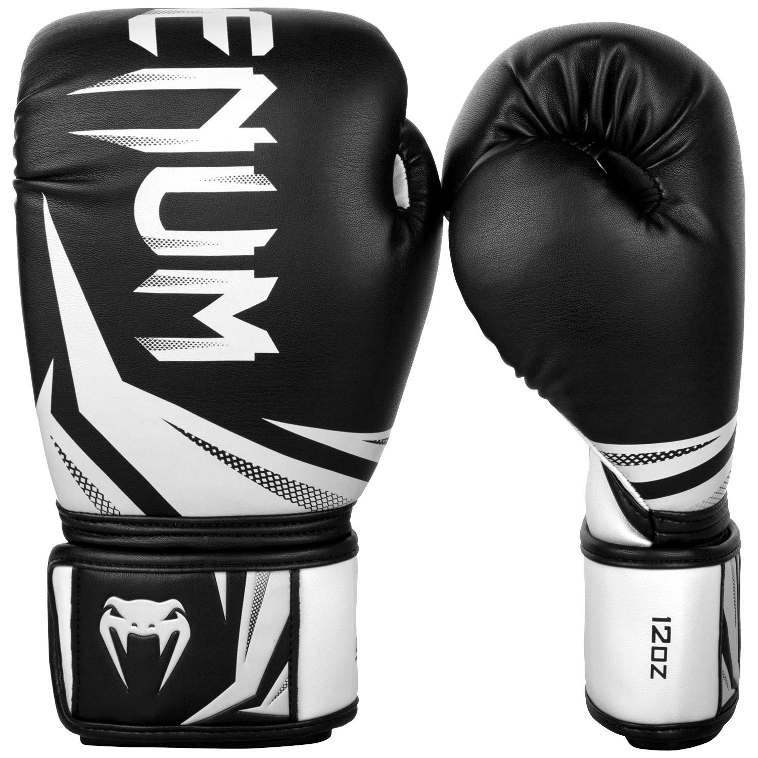 

Боксерские перчатки Venum Challenger 3.0 Boxing Gloves-Black/White 10 унций, Черный, 6048