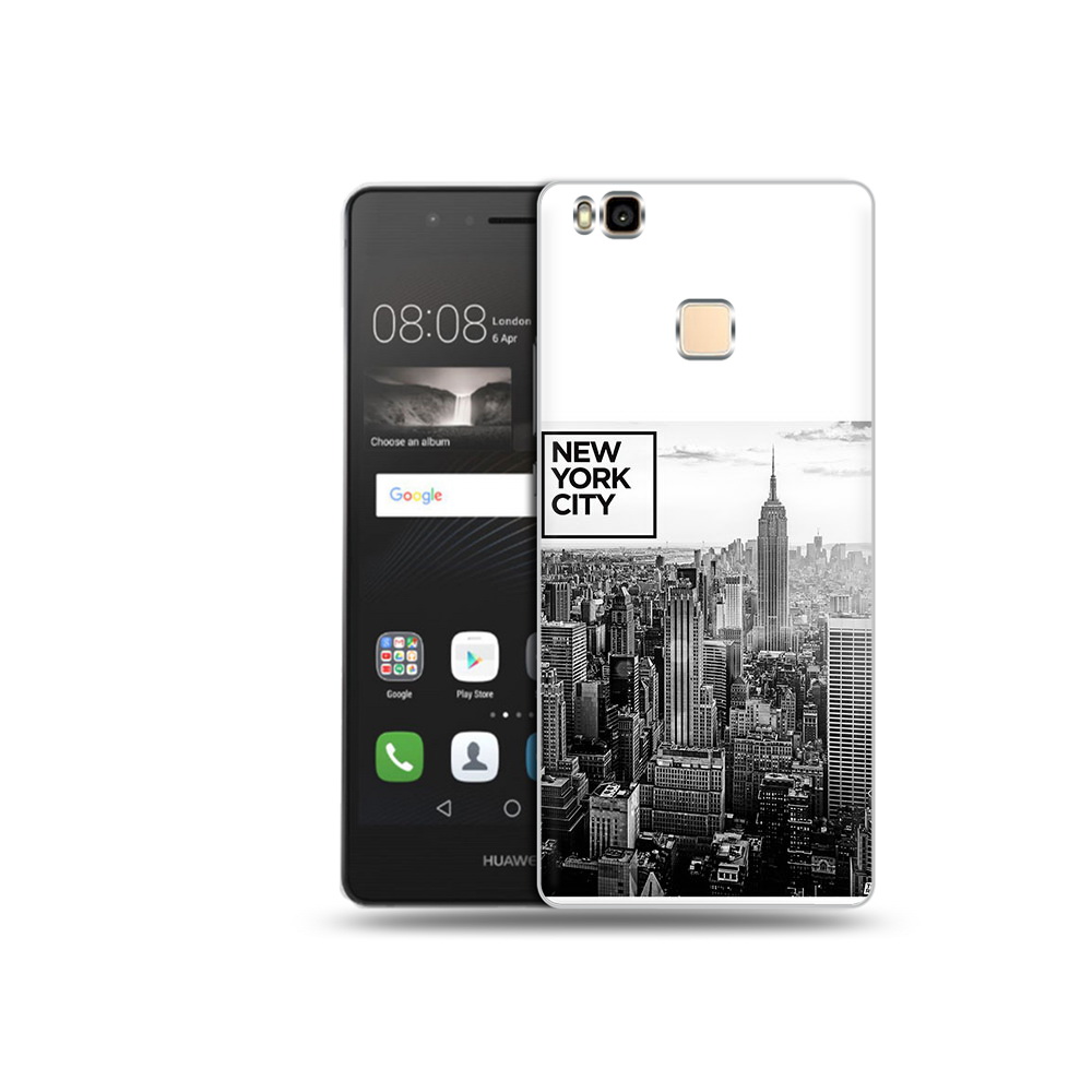 

Чехол MyPads Tocco для Huawei P9 Lite черно белый ньюерк (PT74547.57.686), Прозрачный, Tocco