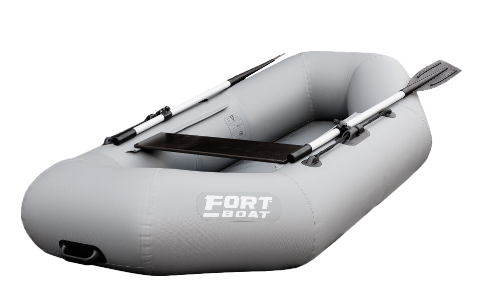 фото Лодка fort boat fort 200 2х1,32 м, серый