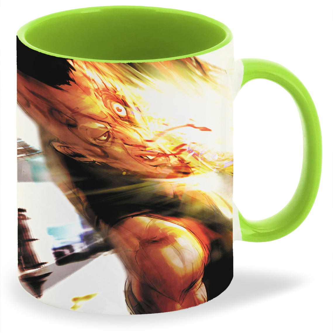 

Кружка CoolPodarok god hand Момент удара по лицу, god hand Момент удара по лицу