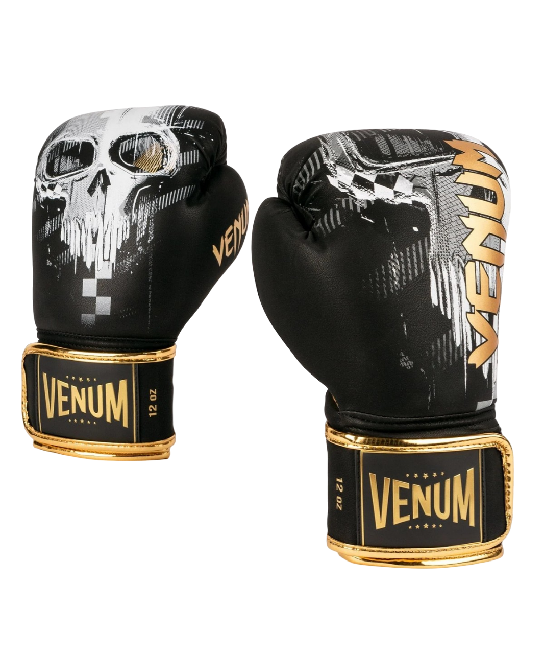 

Боксерские перчатки Venum Skull Black 12 унций, Черный, 5223