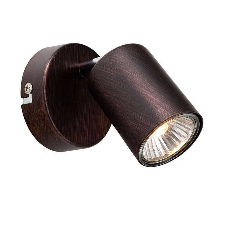 

Спот поворотный Lamplandia L1421 BARILOTTO BROWN, 1 GU10, 50Вт