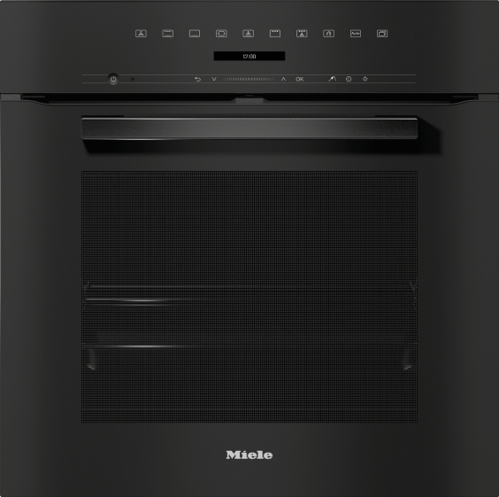 фото Встраиваемый электрический духовой шкаф miele h 7262 bp obsw black