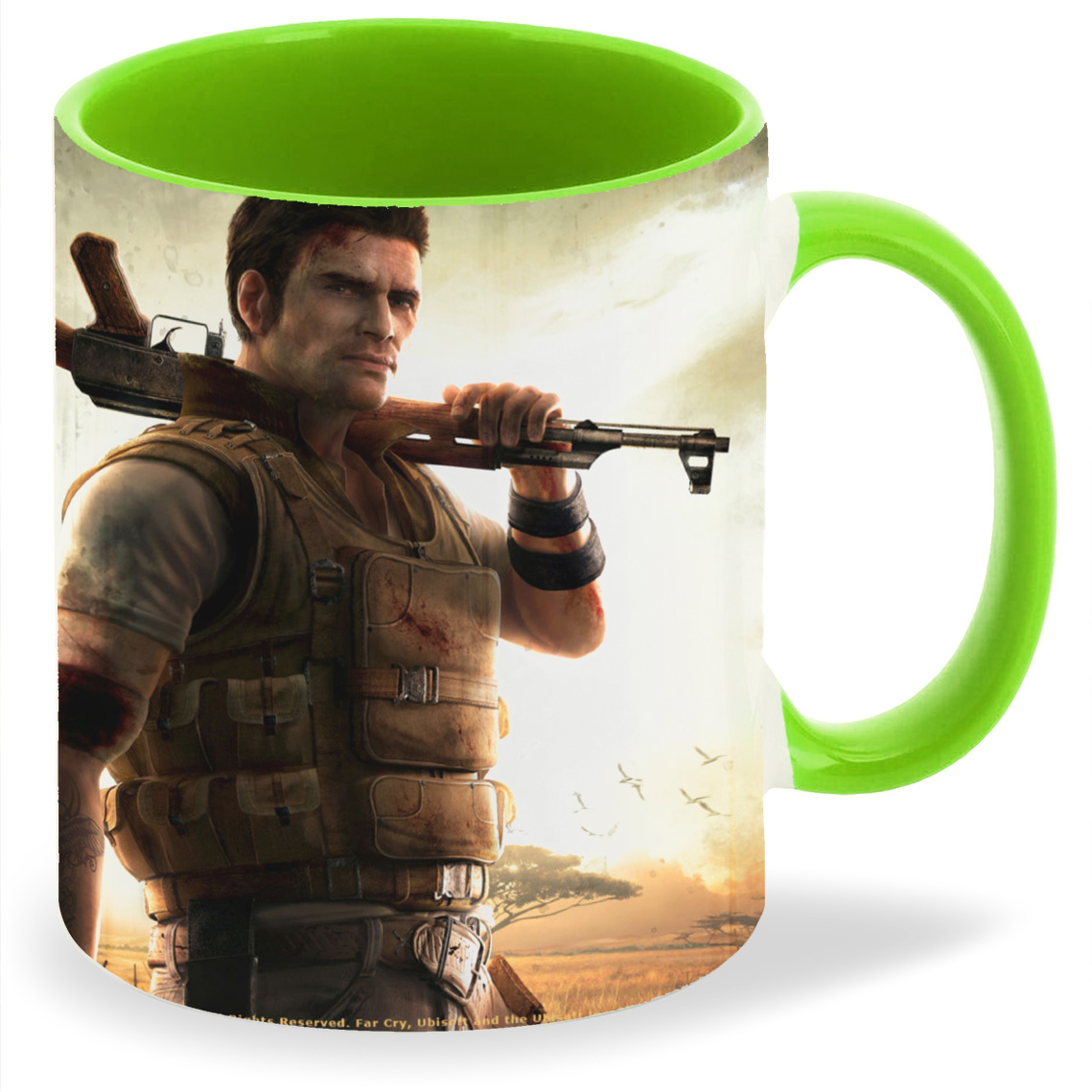 

Кружка CoolPodarok FarCry2 Винтовка на плече, FarCry2 Винтовка на плече
