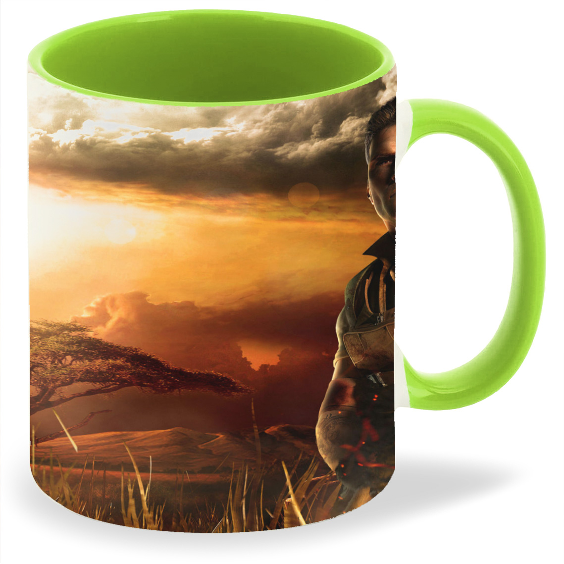 

Кружка CoolPodarok far cry 2 Огнемёт, far cry 2 Огнемёт