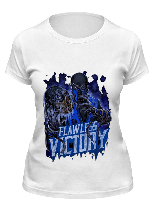 

Футболка женская Printio Mortal combat белая 2XL, Белый, Mortal combat