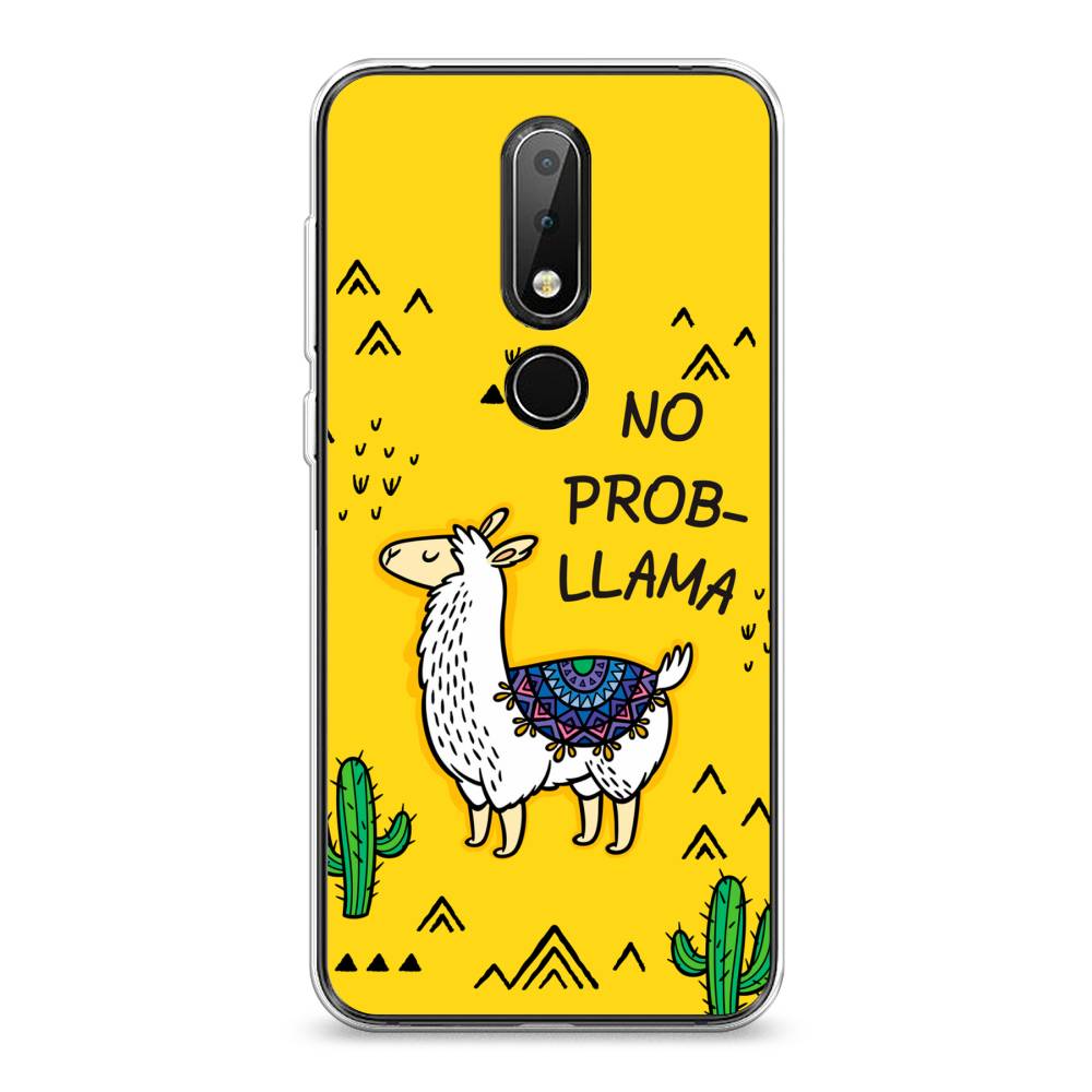 

Чехол Awog на Nokia 6.1 Plus / Нокиа 6.1 Plus "No probLLama", Желтый;черный;синий, 121850-2