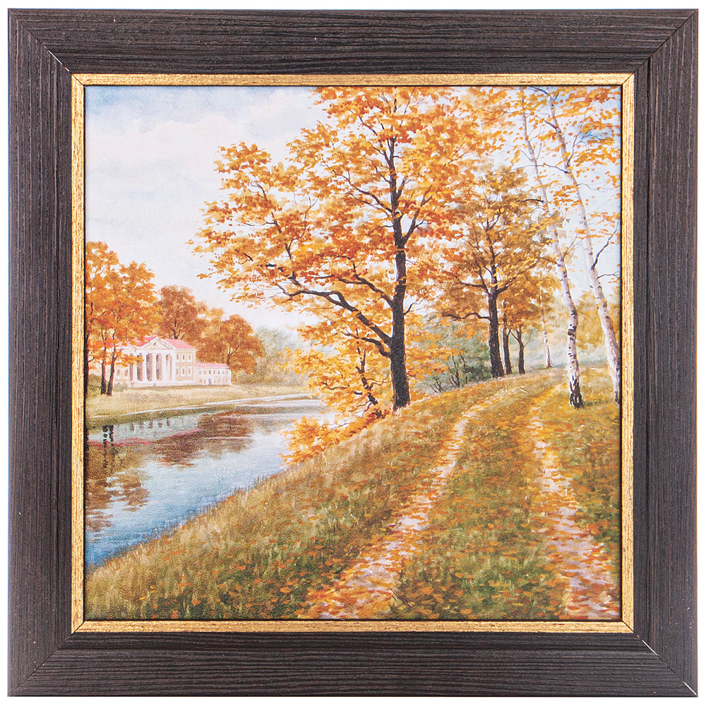 

Картина в раме Lefard 30х30 см, венге с золотом