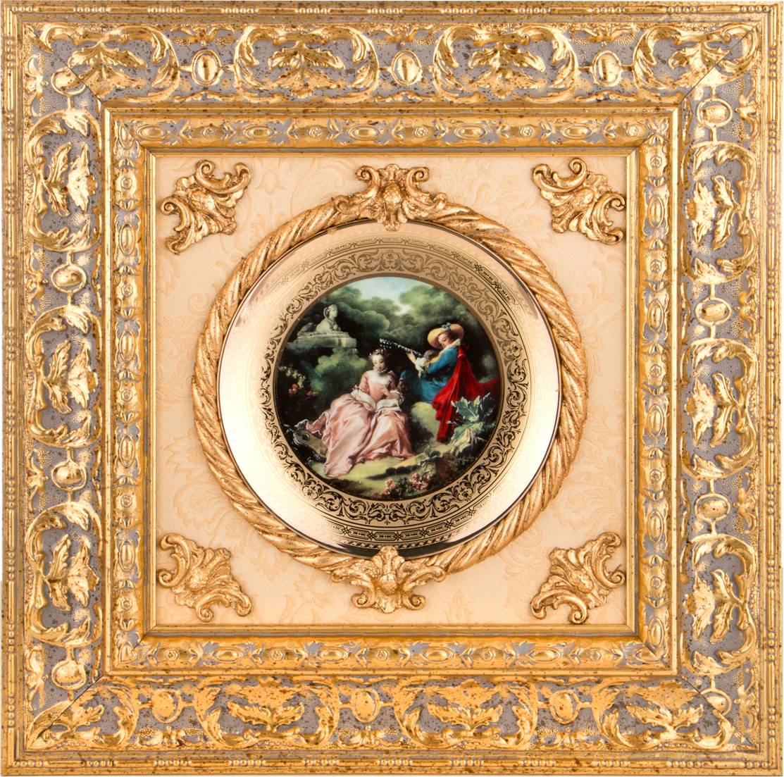 Панно настенное Arte CA.SA. 20 см, багет 45х45 см