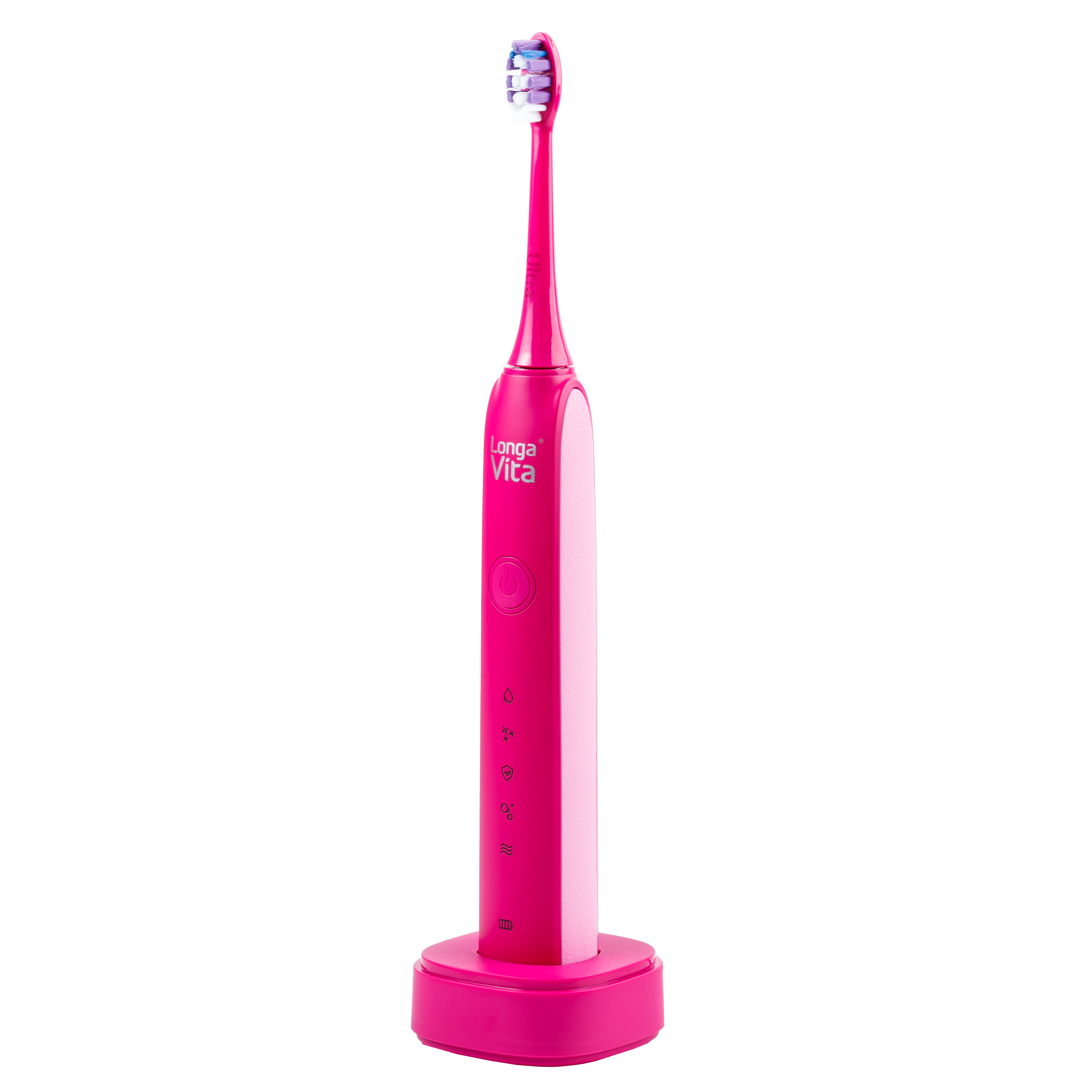 Электрическая зубная щетка LONGA VITA B95R pink 3 шт лот замена зубной щетки для xiaomi mijia t100 sonic электрическая зубная щетка водонепроницаемый десен замена здоровья зубная щетка