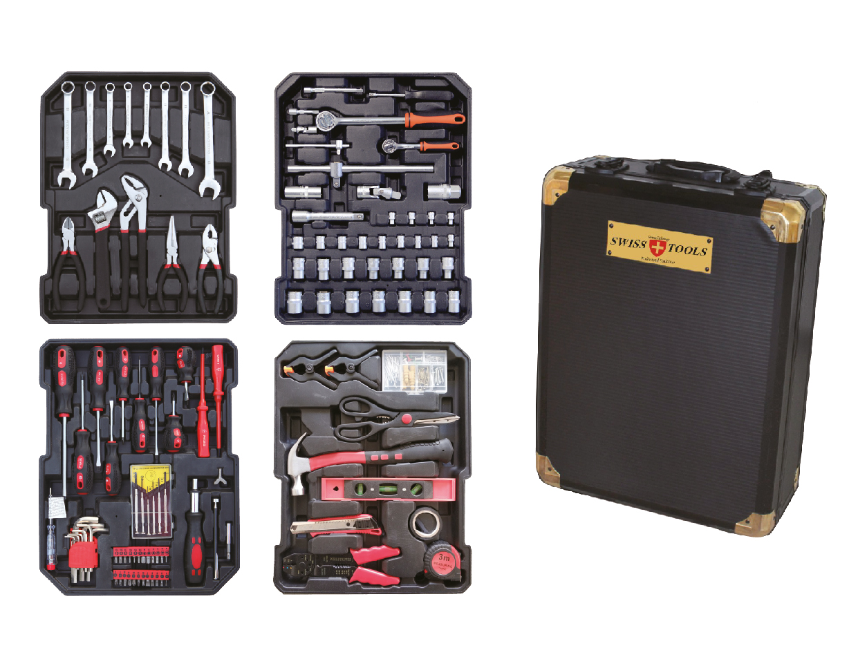 Набор инструментов Swiss Tools ST-1079 247 предметов