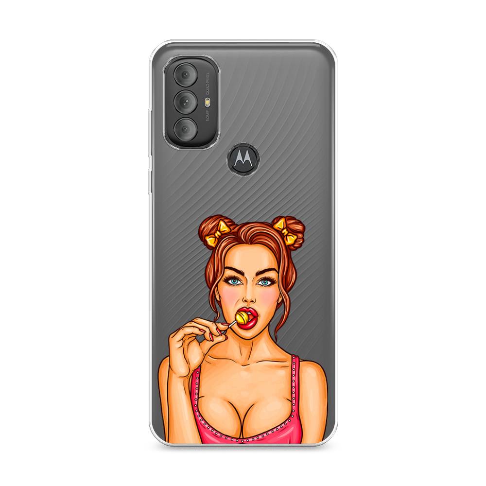 

Чехол Awog на Motorola Moto G Power 2022 "Вкусный леденец", Разноцветный