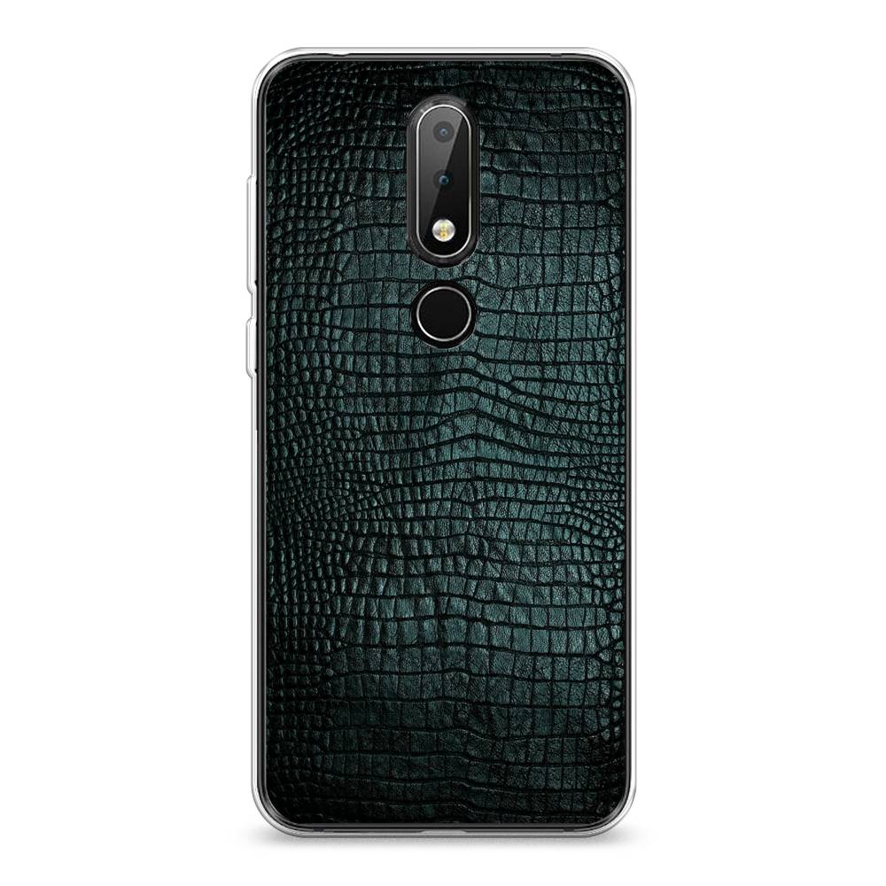 

Чехол Awog на Nokia 6.1 Plus / Нокиа 6.1 Plus "Черная змея", Черный;серый;голубой, 121850-3