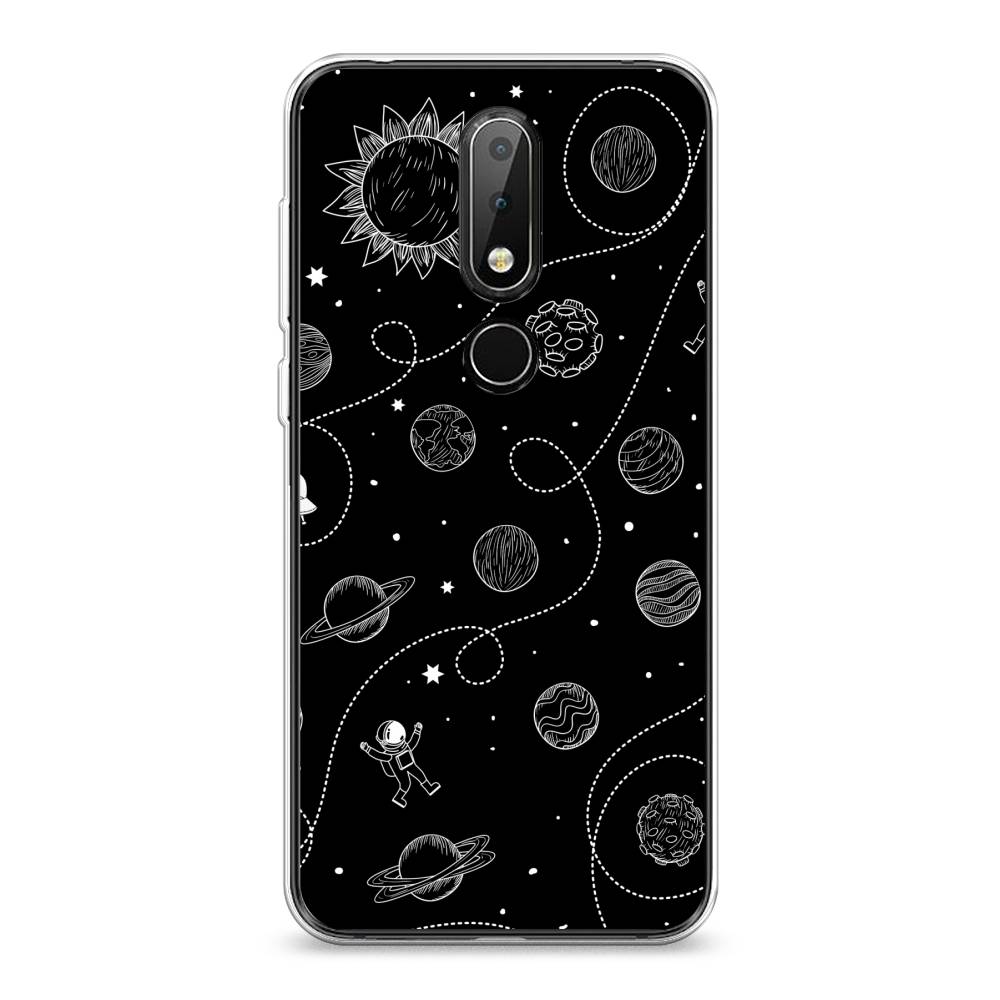 

Чехол Awog на Nokia 6.1 Plus / Нокиа 6.1 Plus "В невесомости", Бежевый, 121850-4