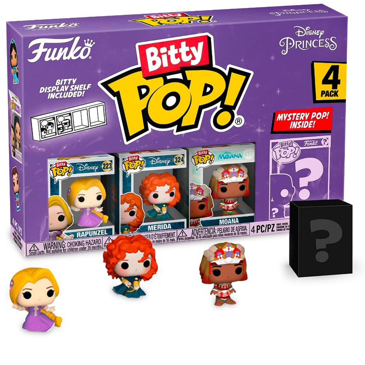 Фигурка Funko Bitty Pop Disney Princess: Rapunzel