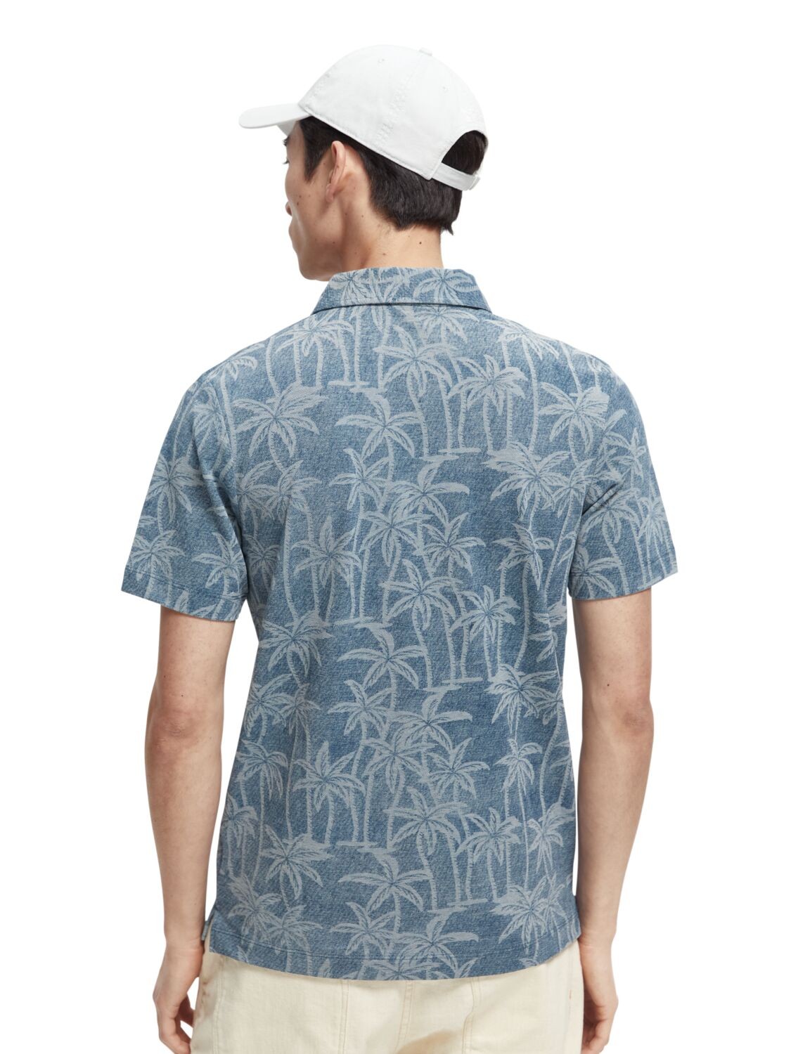 

Футболка мужская Scotch & Soda 168615 голубая 52 RU, Голубой, 168615