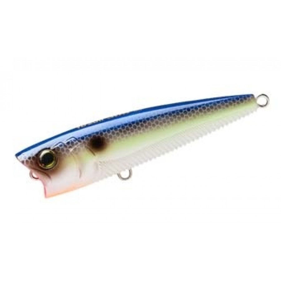 

Воблер R1101 SSH Yo Zuri 3DB POPPER 75F, Синий;желтый;белый