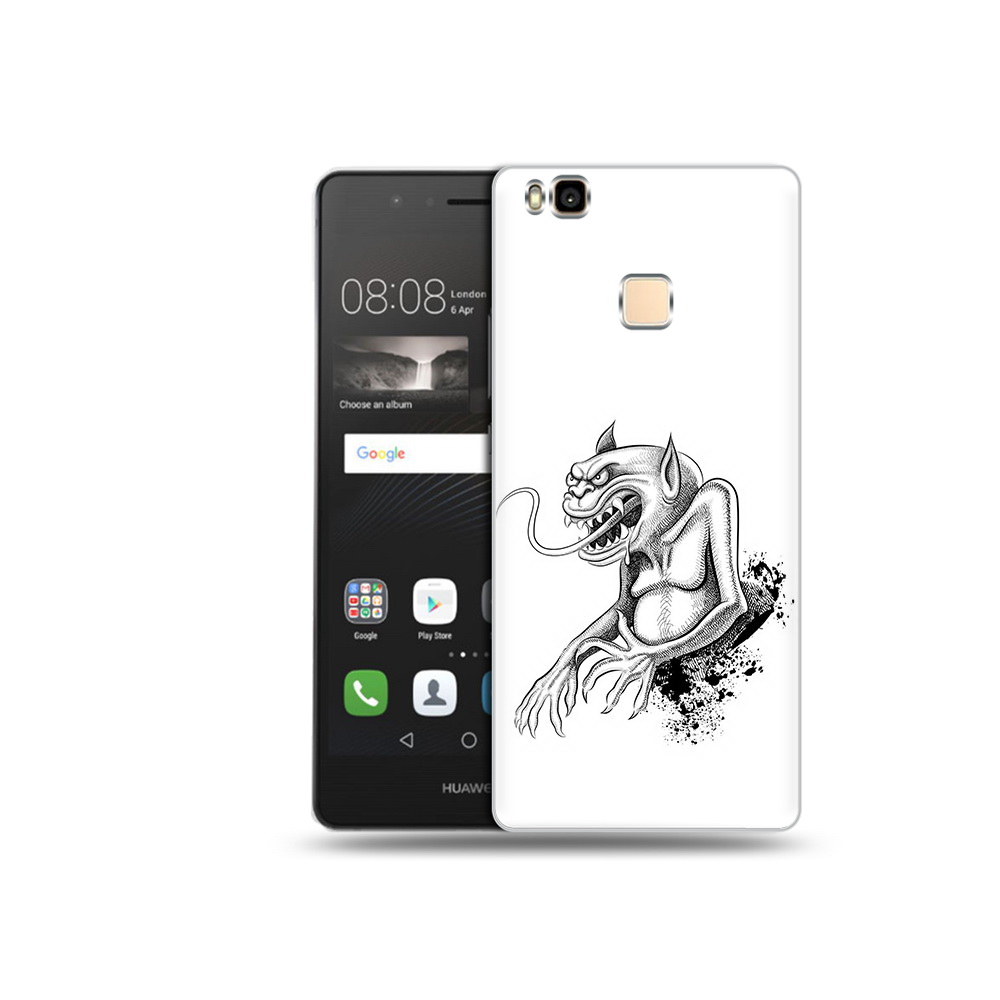 

Чехол MyPads Tocco для Huawei P9 Lite чорт (PT74547.57.692), Прозрачный, Tocco