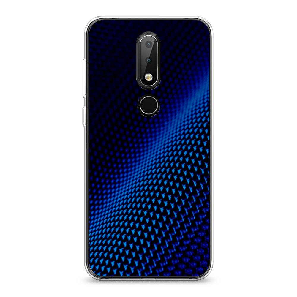 

Чехол Awog на Nokia 6.1 Plus / Нокиа 6.1 Plus "Синий карбон", Черный;синий, 121850-3