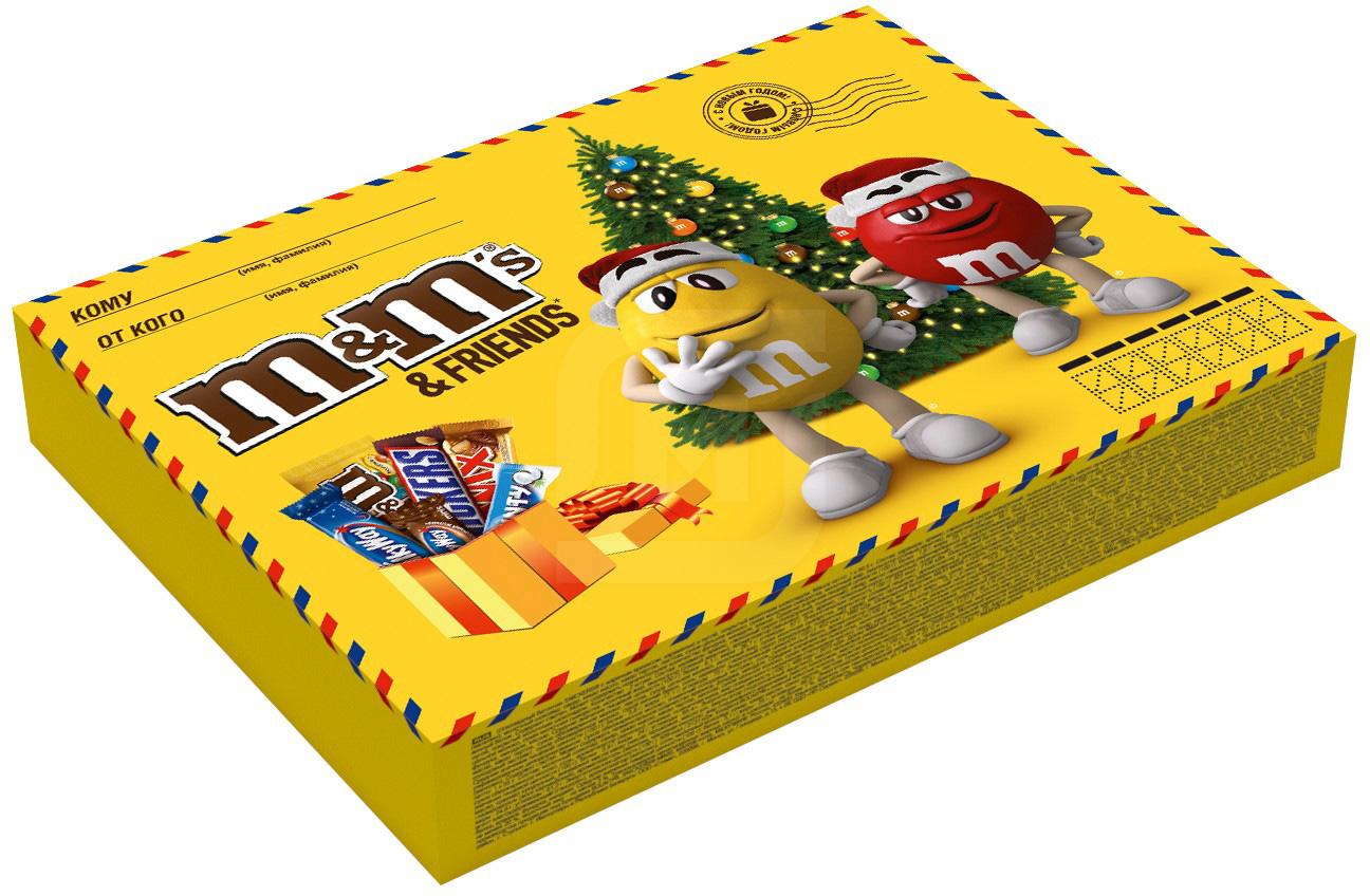 Сладкий подарочный набор M&M's Посылка 685 г