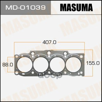 

Прокладка Гбц Toyota Scepter 92-96 (5s-Fe) Толщина 1,60 Мм Masuma арт. MD01039