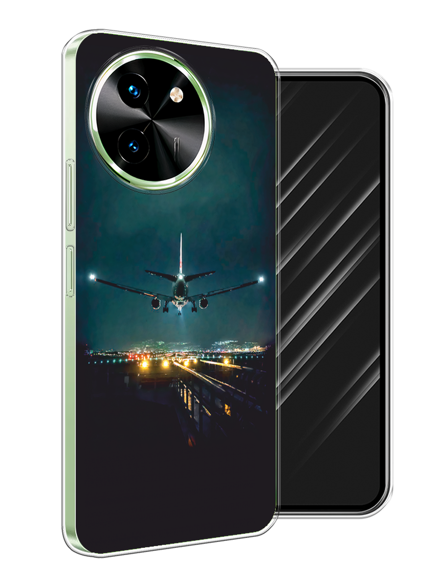 

Чехол Awog на Vivo T3x/Y38 5G "Ночной рейс", Черный, 2610650-1