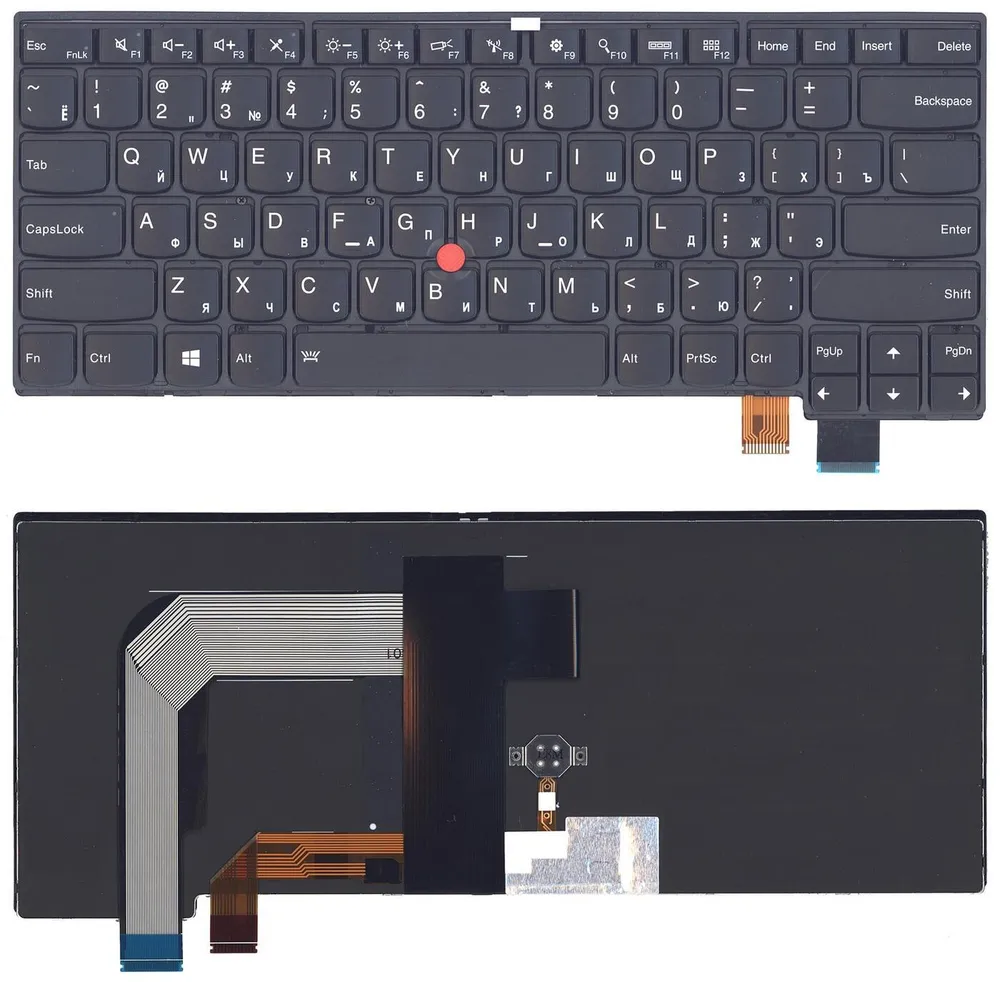 

Клавиатура NoBrand для ноутбука Lenovo Thinkpad T460S, T470S