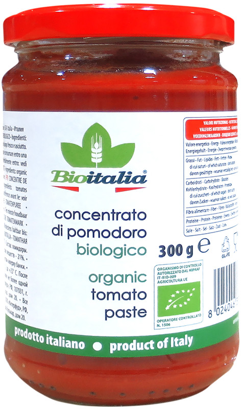 Томатная паста Bioitalia, 300 г