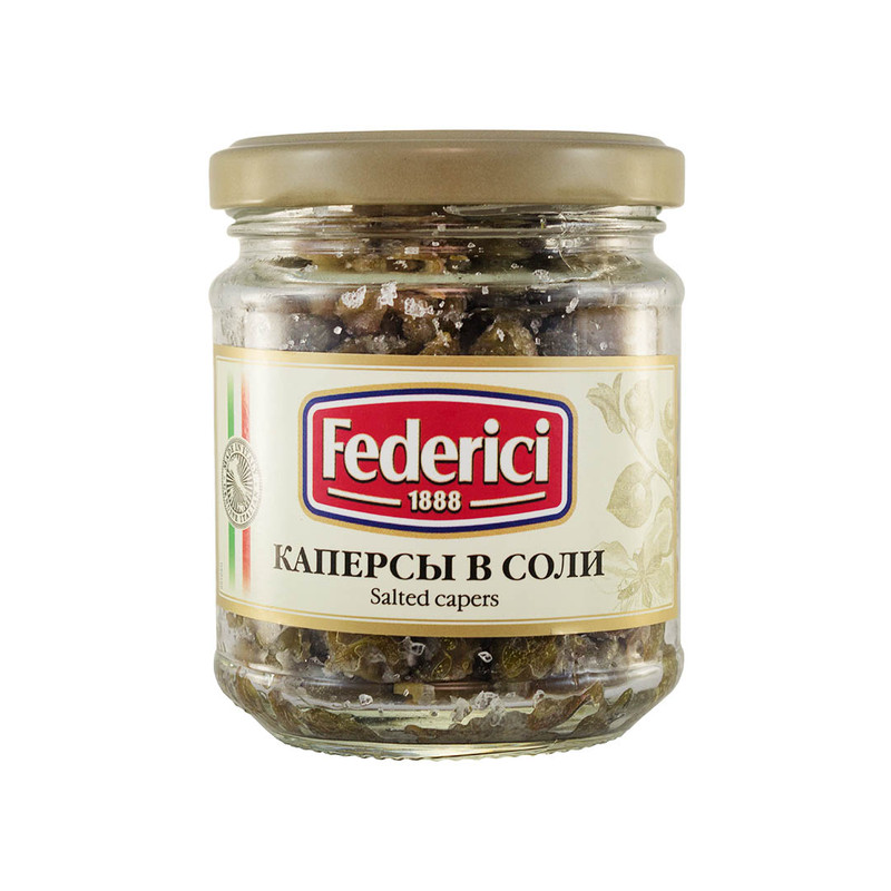 Каперсы Federici в соли, 140 г