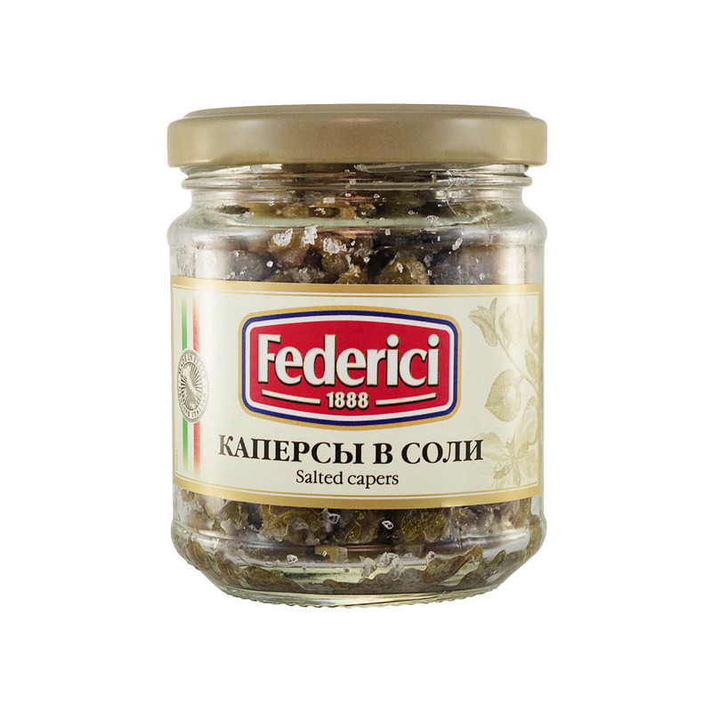 

Каперсы Federici в соли, 140 г