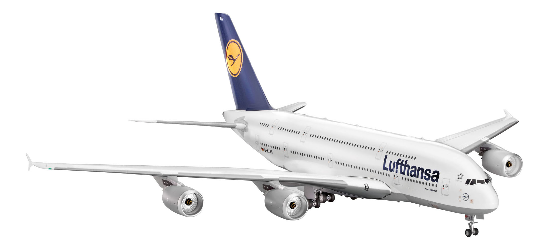

Сборная модель аэробус a380 «lufthansa» (1/144)