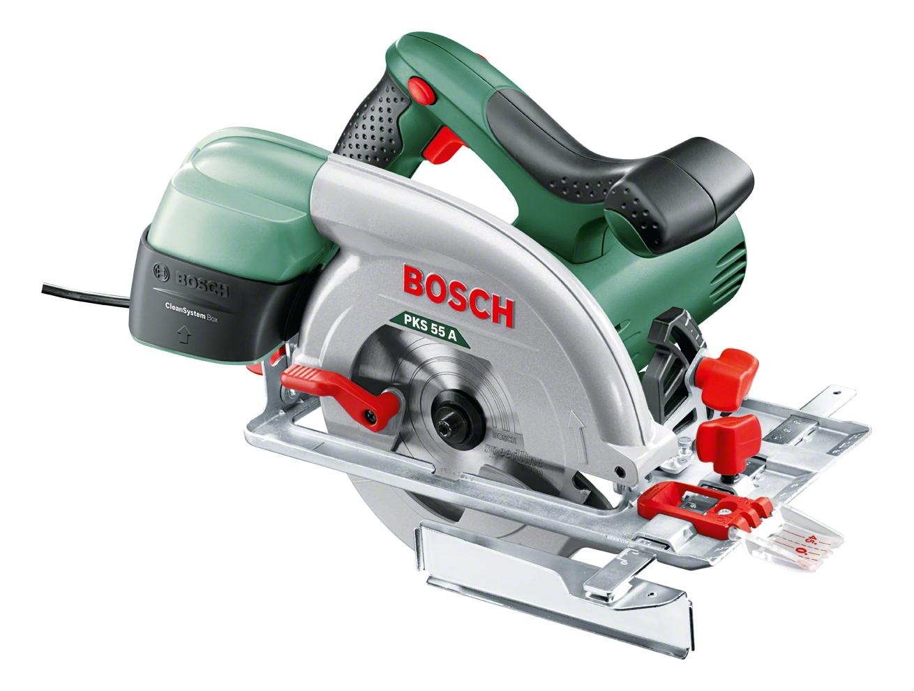 фото Сетевая циркулярная пила bosch pks 55 a 603501002