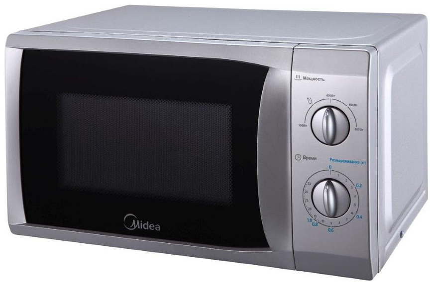

Микроволновая печь соло Midea MM820CFB-S silver, MM820CFB-S